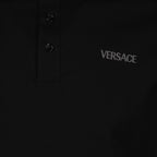 Polos Polo Barocco Versace Preto Homme