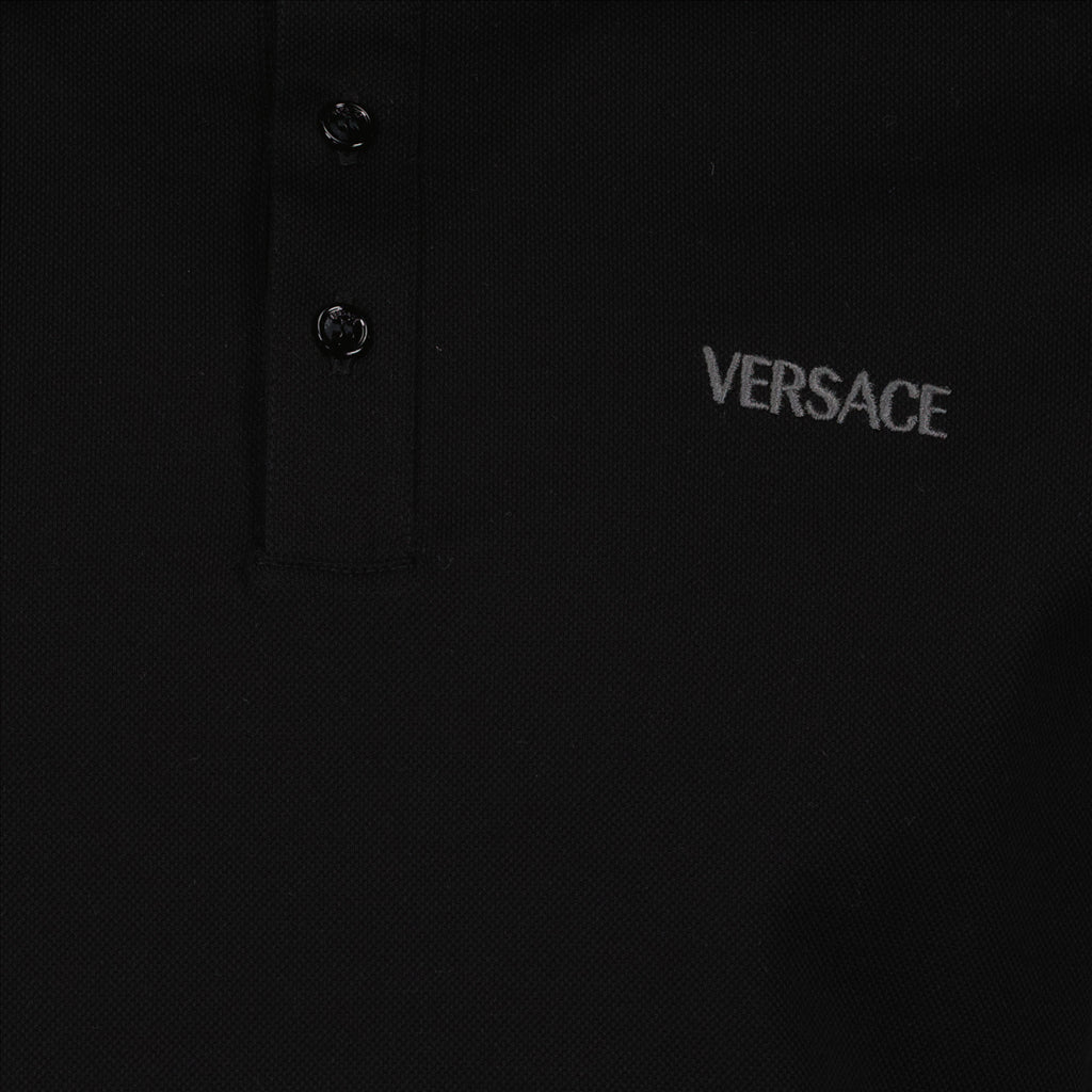 Polos Polo Barocco Versace Preto Homme