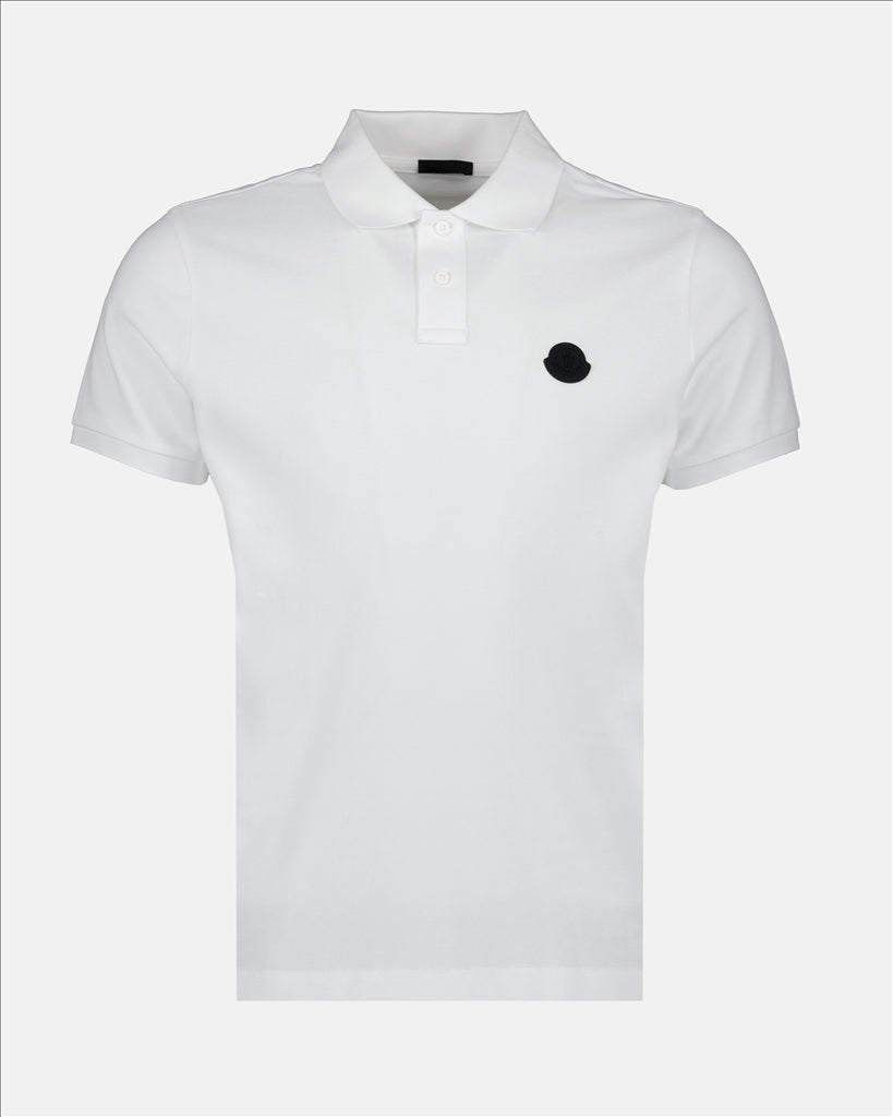 Polos Polo à logo Moncler Branco Homme