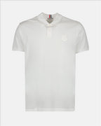 Polo shirts Logo polo shirt Moncler White Man