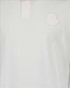 Polo shirts Logo polo shirt Moncler White Man