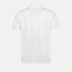 Polo à logo blanc