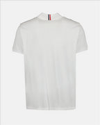 Polo shirts Logo polo shirt Moncler White Man