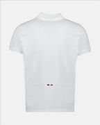 Polos Polo à logo Moncler Blanco Homme