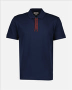 Polo shirts Logo polo shirt Alexander McQueen Blue Man