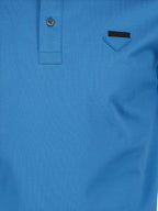 Poloshirts Polo à logo Prada Blau Homme