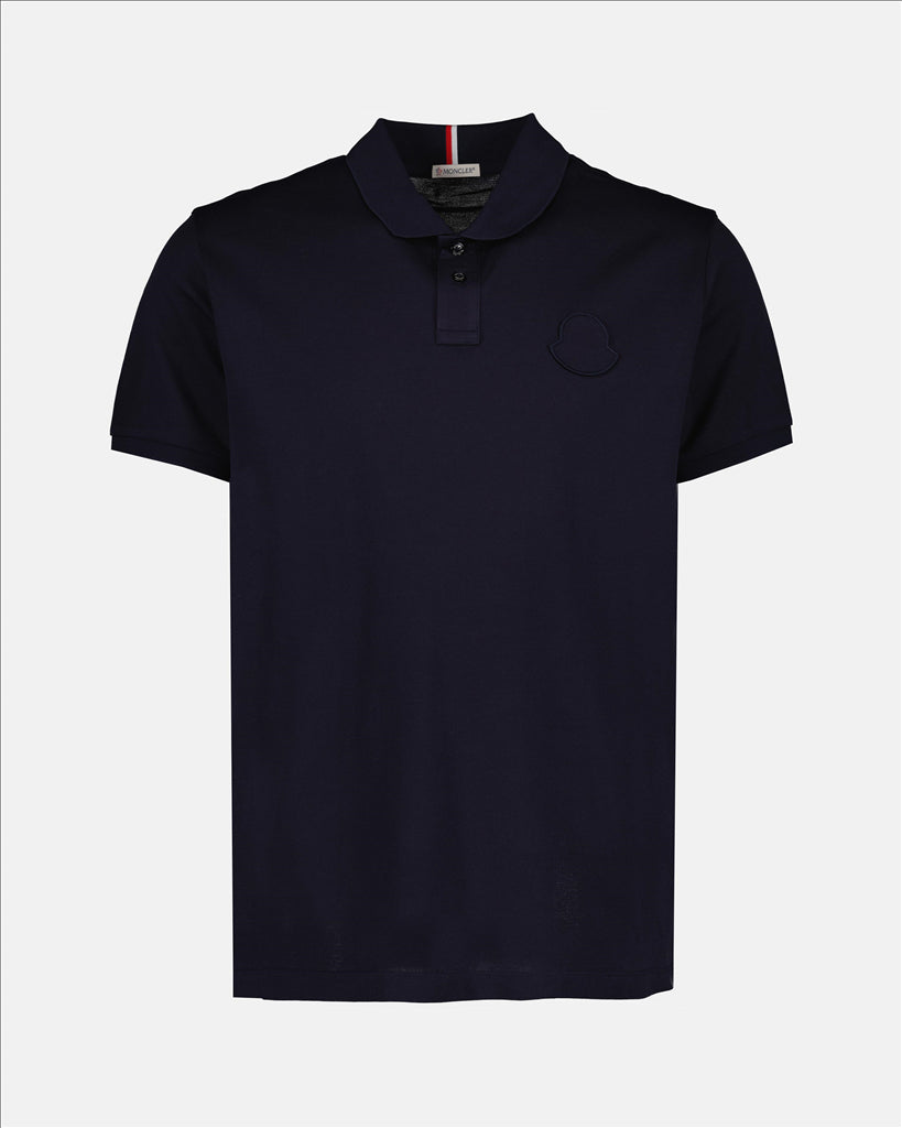 Poloshirts Polo à logo Moncler Blau Homme