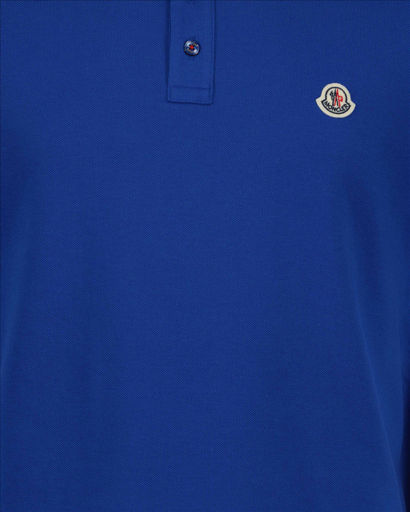 Polos Polo à logo Moncler Bleu Homme