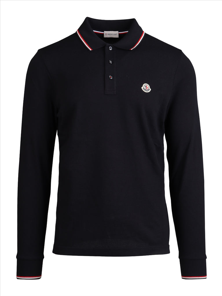 Polos Polo à logo Moncler Azul Homme