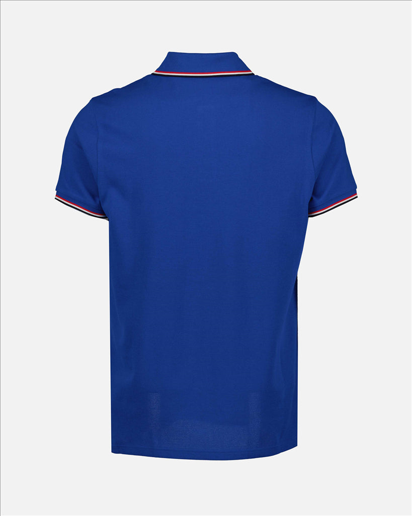 Polos Polo à logo Moncler Bleu Homme