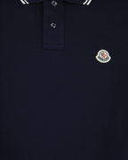 ポロシャツ ロゴポロシャツ Moncler 青 男