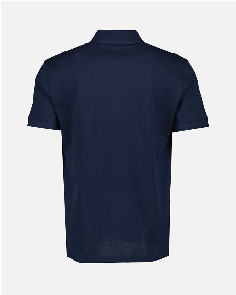 Polo shirts Logo polo shirt Alexander McQueen Blue Man