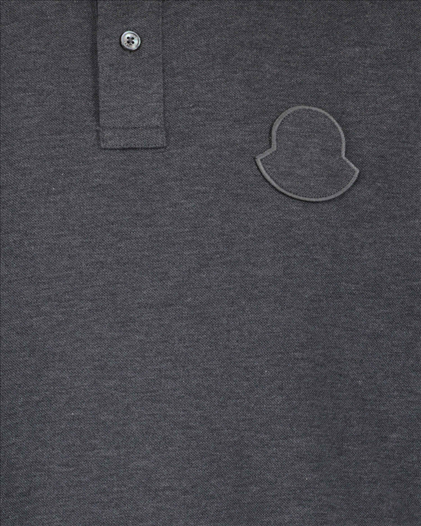 Polos Polo à logo Moncler Cinza Homme