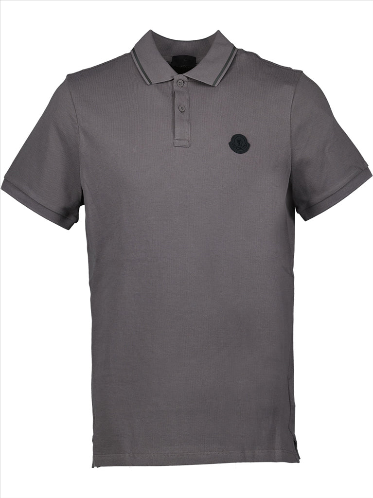 Polos Polo à logo Moncler Cinza Homme