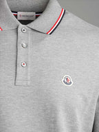 Polos Polo à logo Moncler Gris Homme
