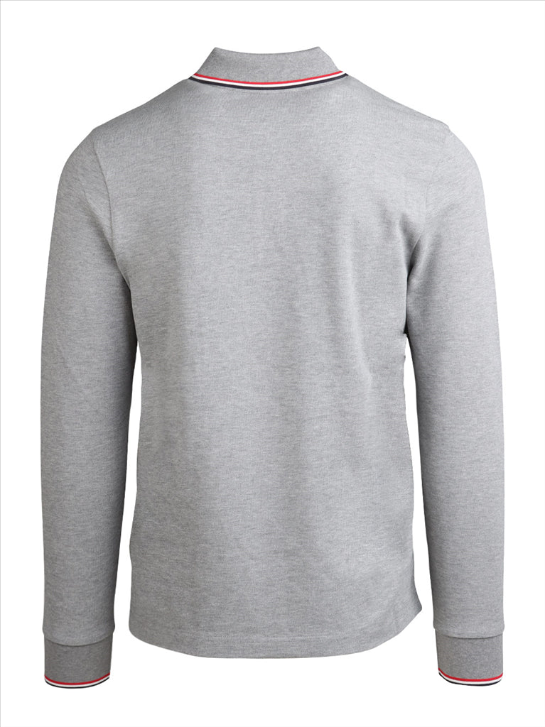 Polos Polo à logo Moncler Cinza Homme