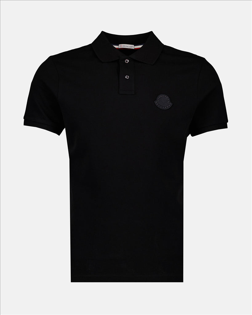 Polos Polo à logo Moncler Preto Homme