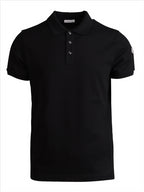 Polos Polo à logo Moncler Preto Homme
