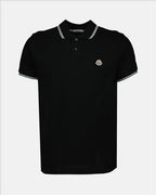 Polo Polo à logo Moncler Nero Homme