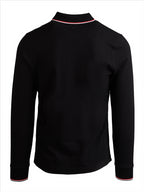 Polos Polo à logo Moncler Preto Homme