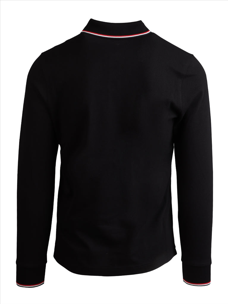 Polos Polo à logo Moncler Preto Homme