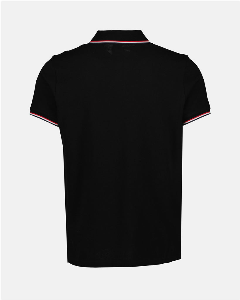 Polos Polo à logo Moncler Preto Homme
