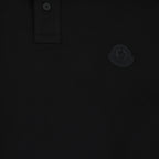 Poloshirts Polo à logo Moncler Schwarz Homme