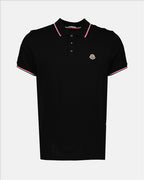 Polos Polo à logo Moncler Preto Homme