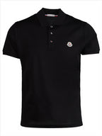 Polos Polo à logo Moncler Preto Homme