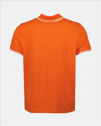 Polos Polo à logo Moncler Orange Homme