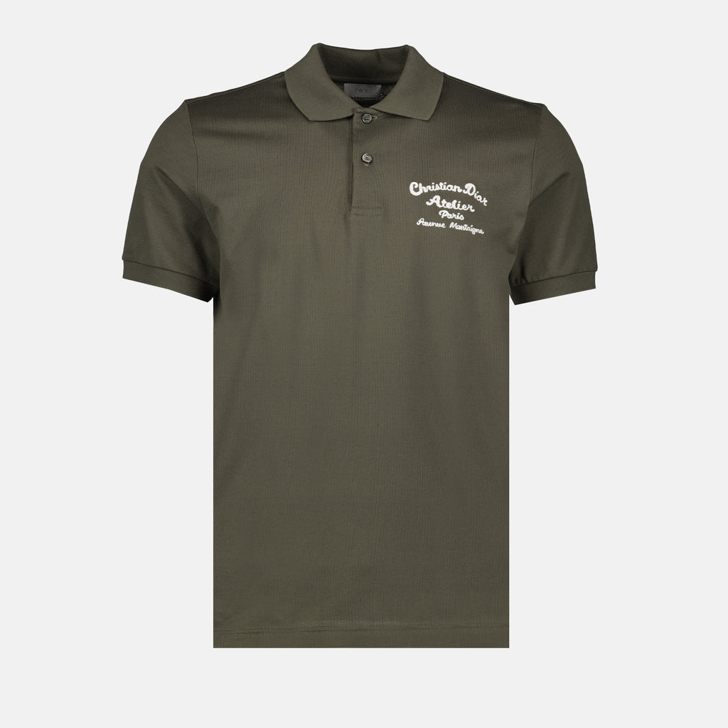 Polos Logo Polo Dior Verde Homme