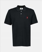 Polos Polo Ami de cœur Ami PARIS Preto Homme