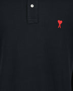 Polos Polo Ami de cœur Ami PARIS Preto Homme