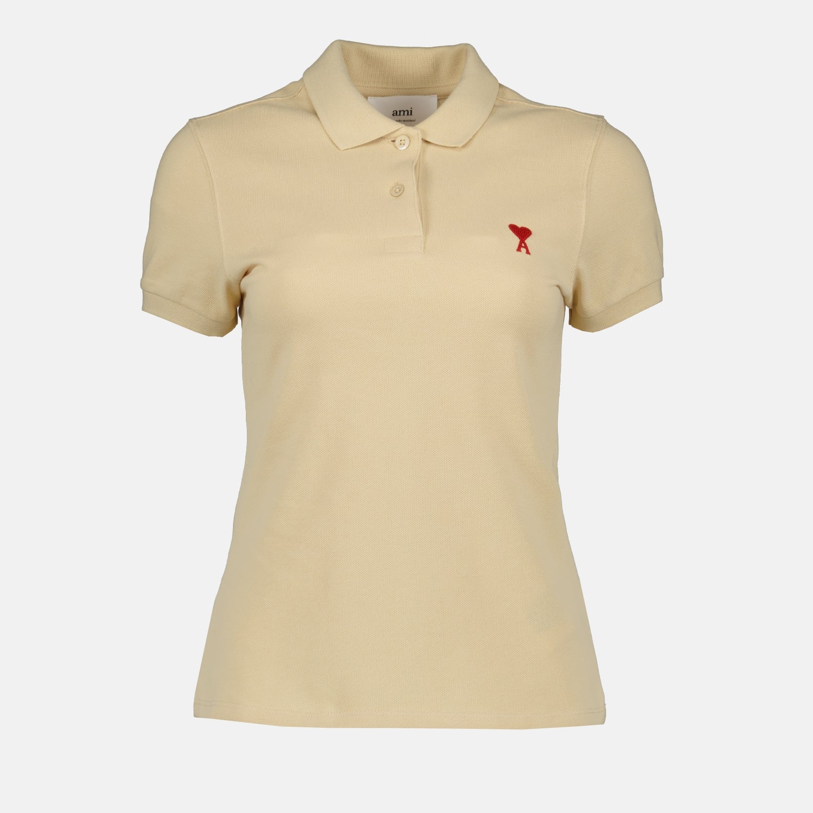Polo shirts Friend of the heart polo shirt Ami PARIS Beige Women