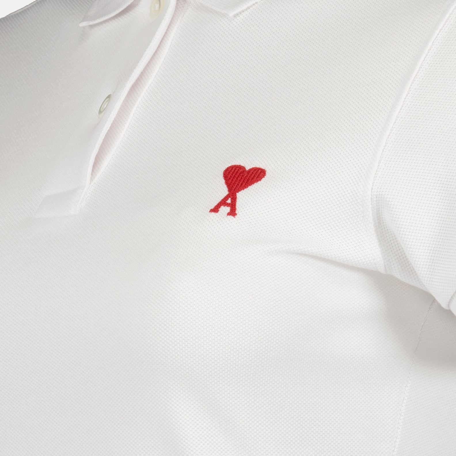 Polo shirts Friend of Heart Polo Shirt Ami PARIS White Women