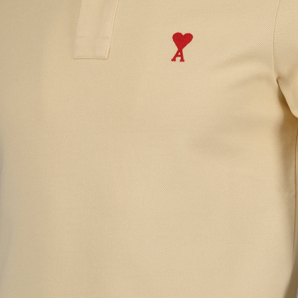 Polo shirts Friend of Heart Polo Shirt Ami PARIS Beige Man