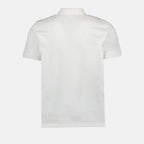 Polo shirts Logo polo shirt Prada White Man