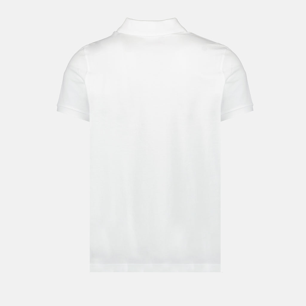 Polos Polo à logo Moncler Branco Homme