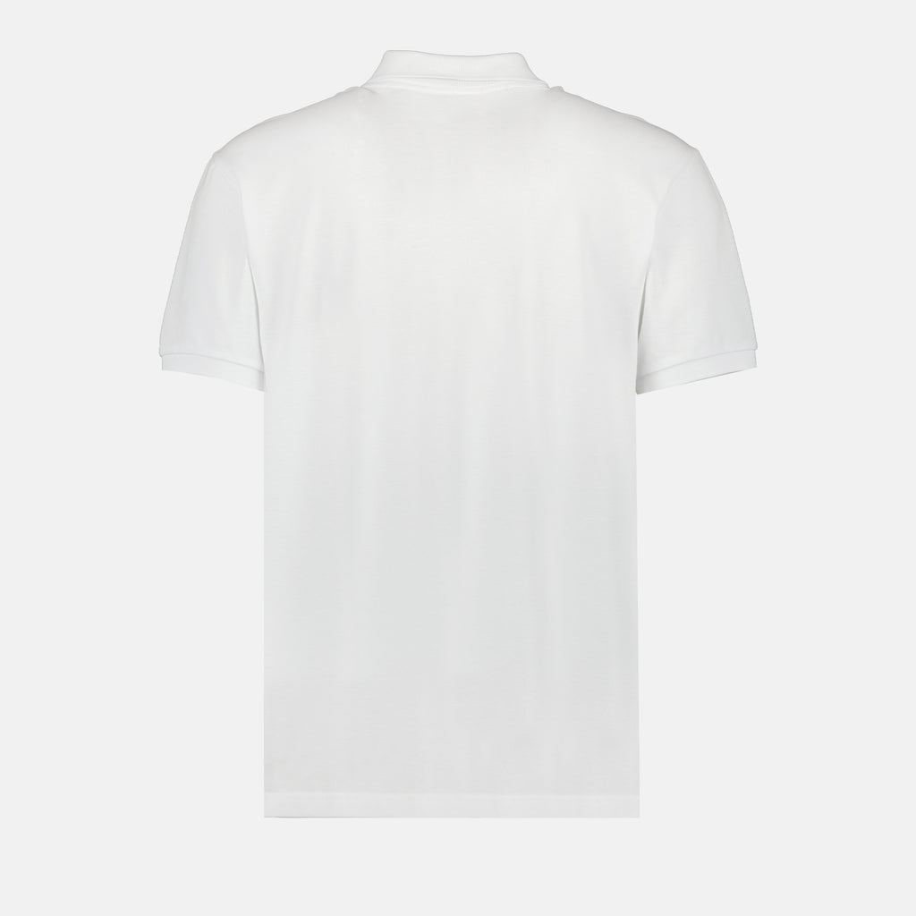Polos Polo à logo Moschino Blanc Homme