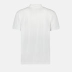 Polos Polo à logo Moschino Blanc Homme
