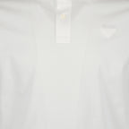 Polo shirts Logo polo shirt Prada White Man