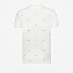 Polos Polo Kenzo Pixel Kenzo Blanc Homme