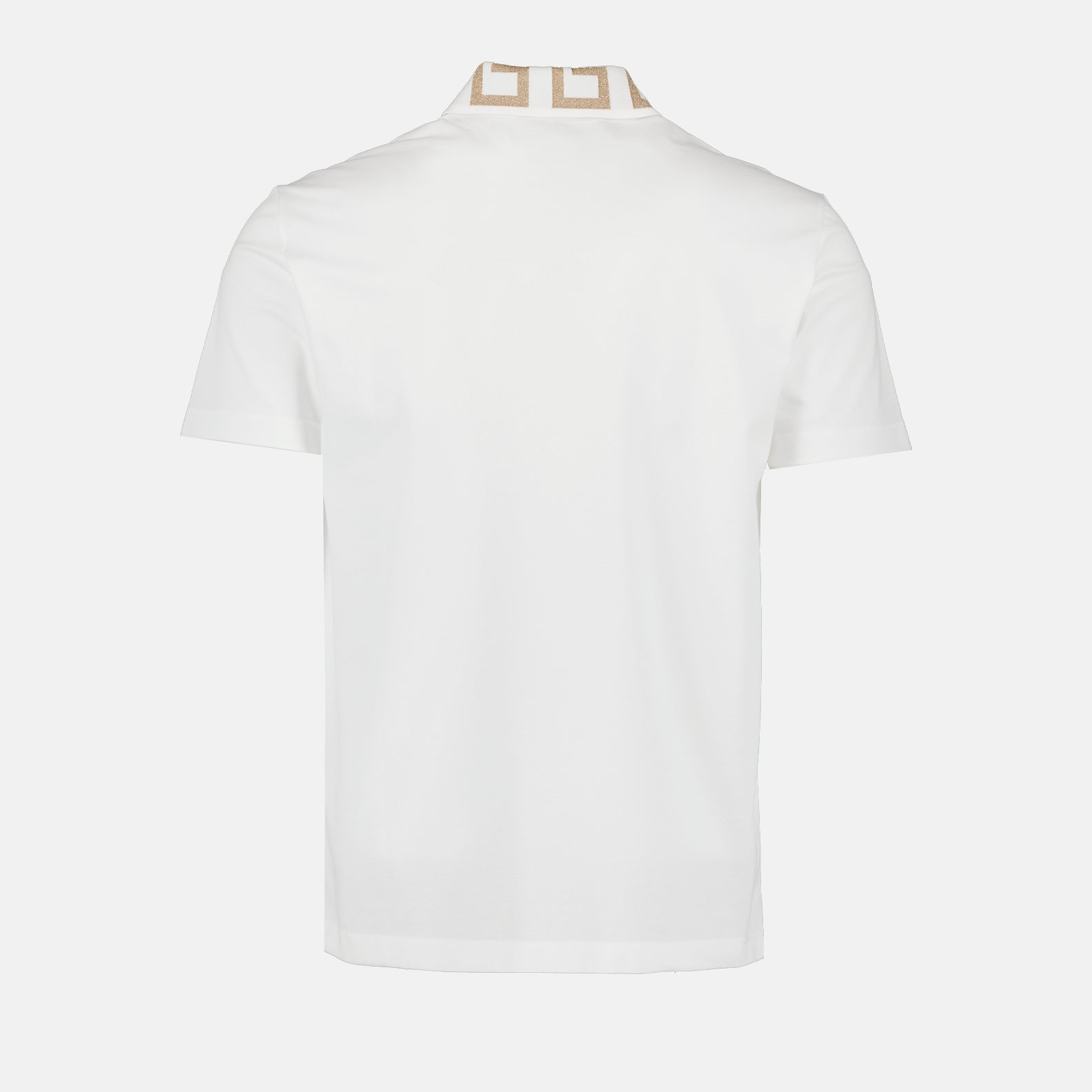 Polos Polo Medusa Greca Versace Blanc Homme