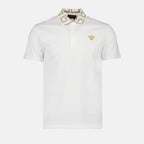 폴로 셔츠 Polo Medusa Greca Versace 하얀색 Homme