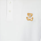 T-Shirts Polo Teddy Moschino Weiß Homme