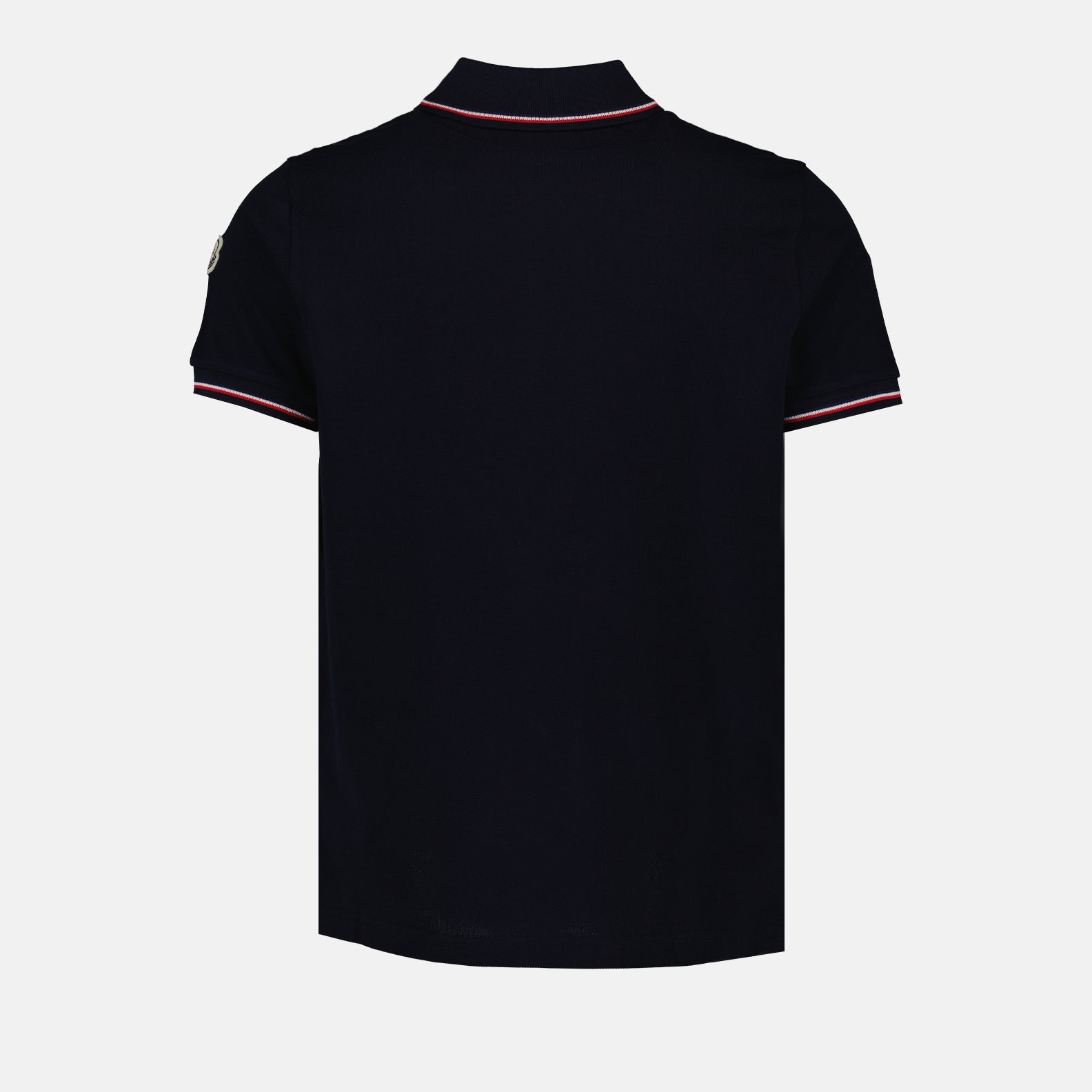 Polos Polo à logo et liseré Moncler Azul Homme