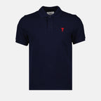 Polos Polo Ami de Coeur Ami PARIS Azul Homme