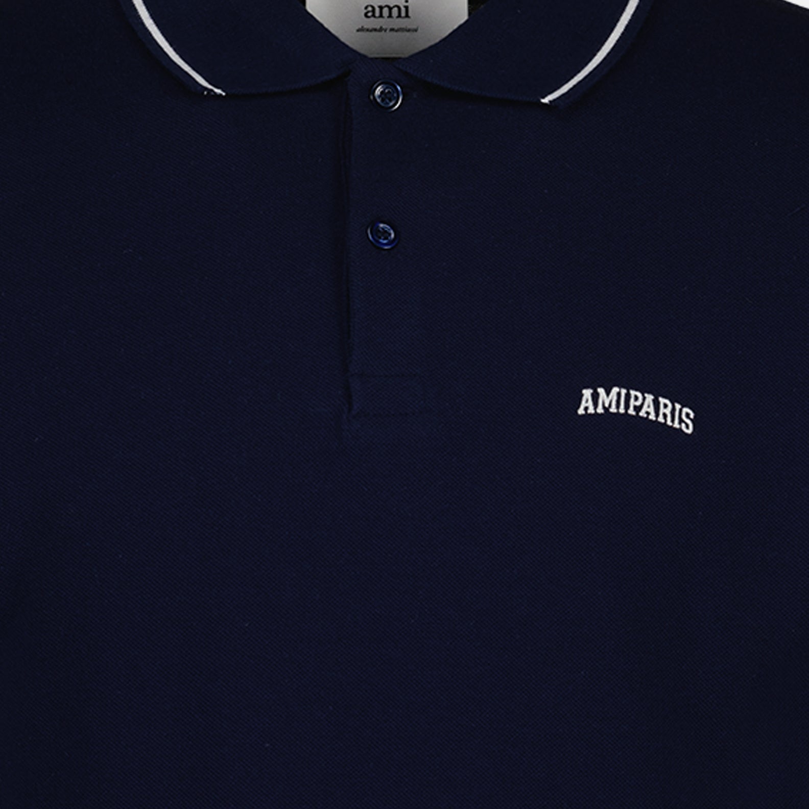 Polos Polo brodé Ami Paris Ami PARIS Azul Homme