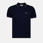 Polo shirts Embroidered polo <tc>Ami Paris</tc>  Ami PARIS Blue Man