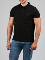 Polos Polo brodé Moncler Preto Homme